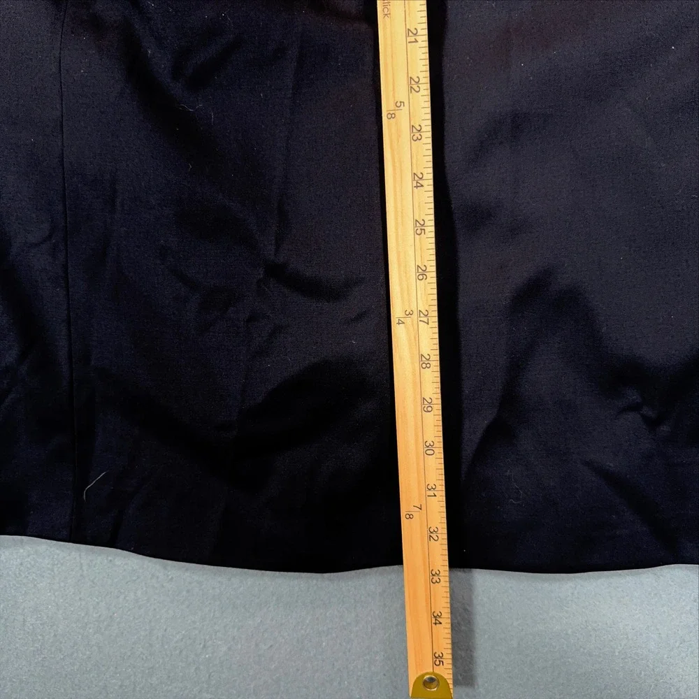 Brooks Brothers 346 Mens Navy Wool 3 Button Blazer Gold Buttons 48L